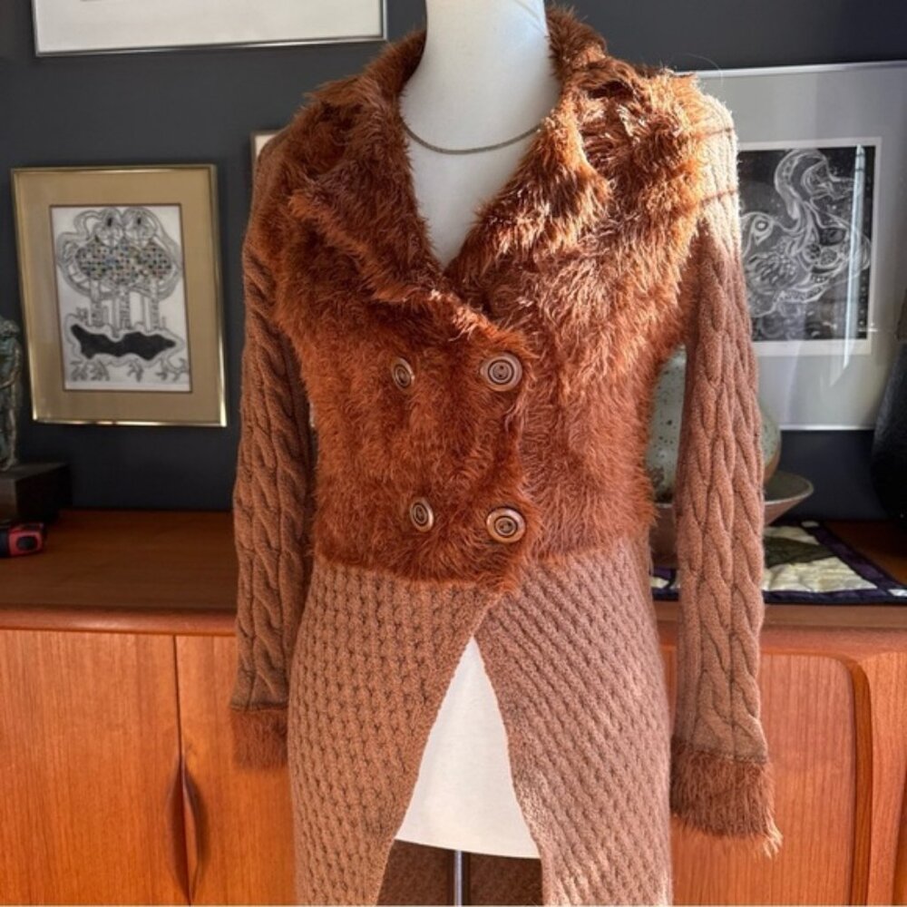 Vintage handcrafted, large pottery bowl, mid-century modern lovely design